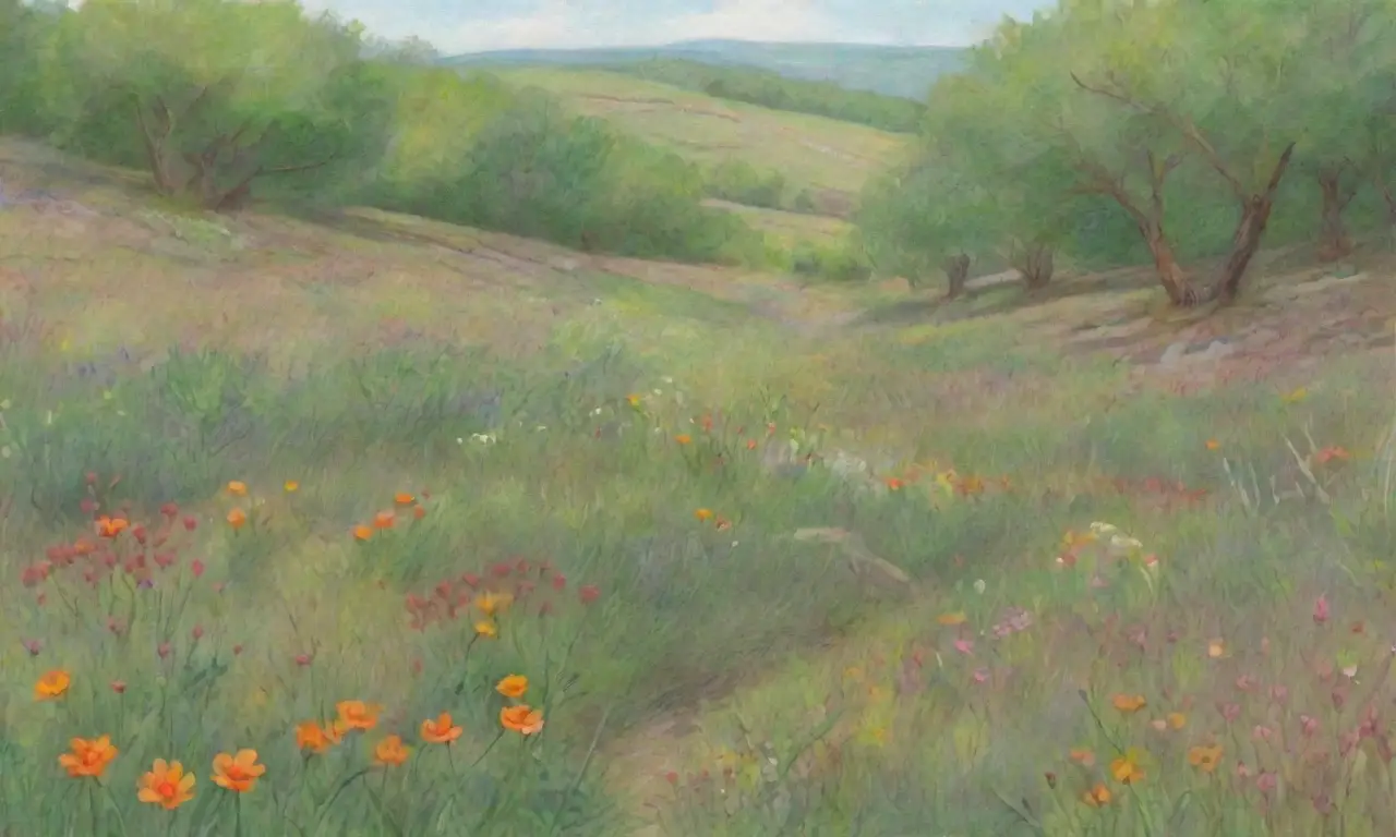 Un paisaje sereno de belleza salvaje y armonía natural