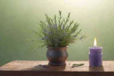 Un rincón sereno y acogedor lleno de aromas naturales y luz cálida