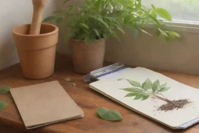 Un entorno natural armonioso con plantas
