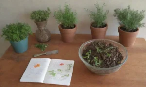Un espacio sereno y vibrante lleno de naturaleza