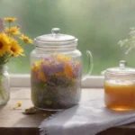 Es posible hacer infusiones de flores en casa fácilmente