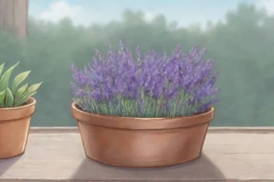 Un ambiente sereno y acogedor con lavanda