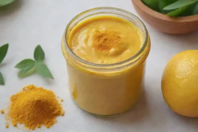 Un ambiente armonioso con cúrcuma amarilla