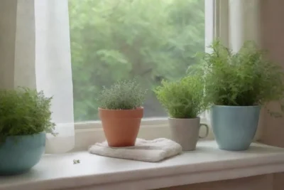 Un espacio sereno y acogedor lleno de plantas