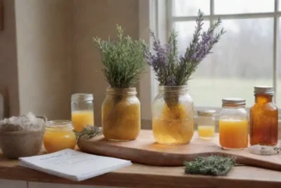 Un acogedor ambiente de cocina con colores suaves
