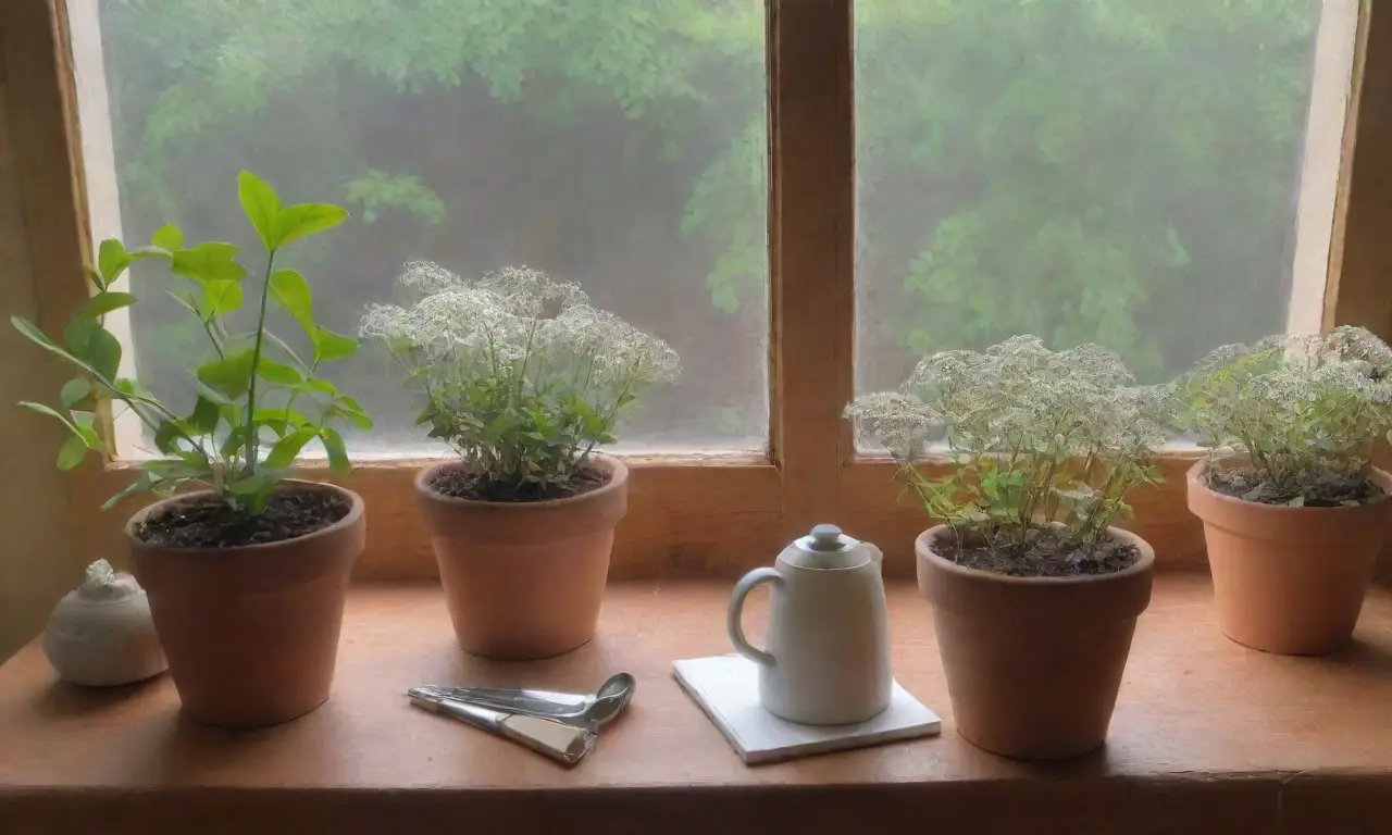 Un rincón acogedor y sereno lleno de plantas, luz natural y aromas relajantes