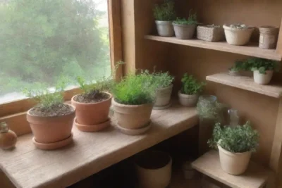 Un rincón acogedor lleno de plantas