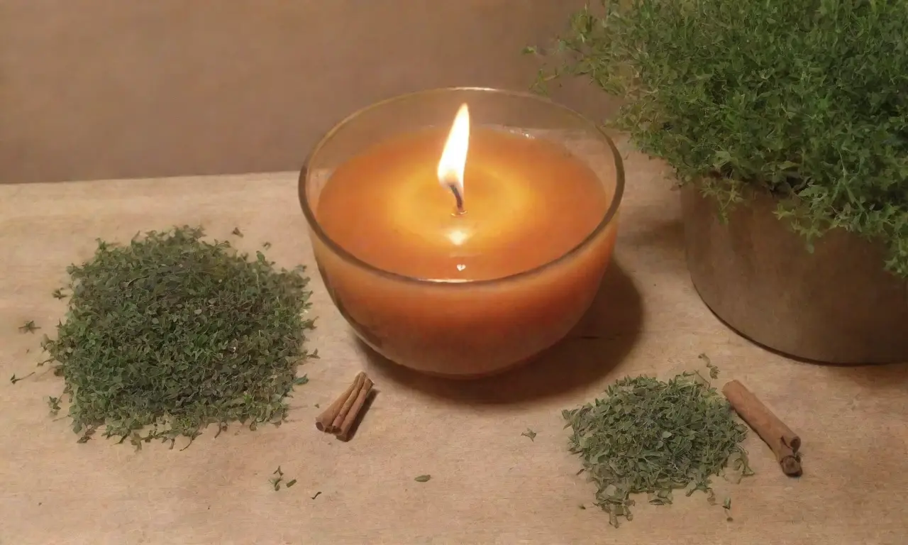 Un acogedor rincón con té de hierbas, jengibre, miel, y un ambiente cálido y reconfortante
