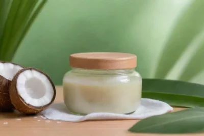 Un ambiente sereno y tropical con aceite de coco