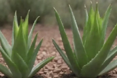Dos plantas lado a lado