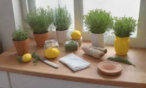 Una cocina serena y ordenada
