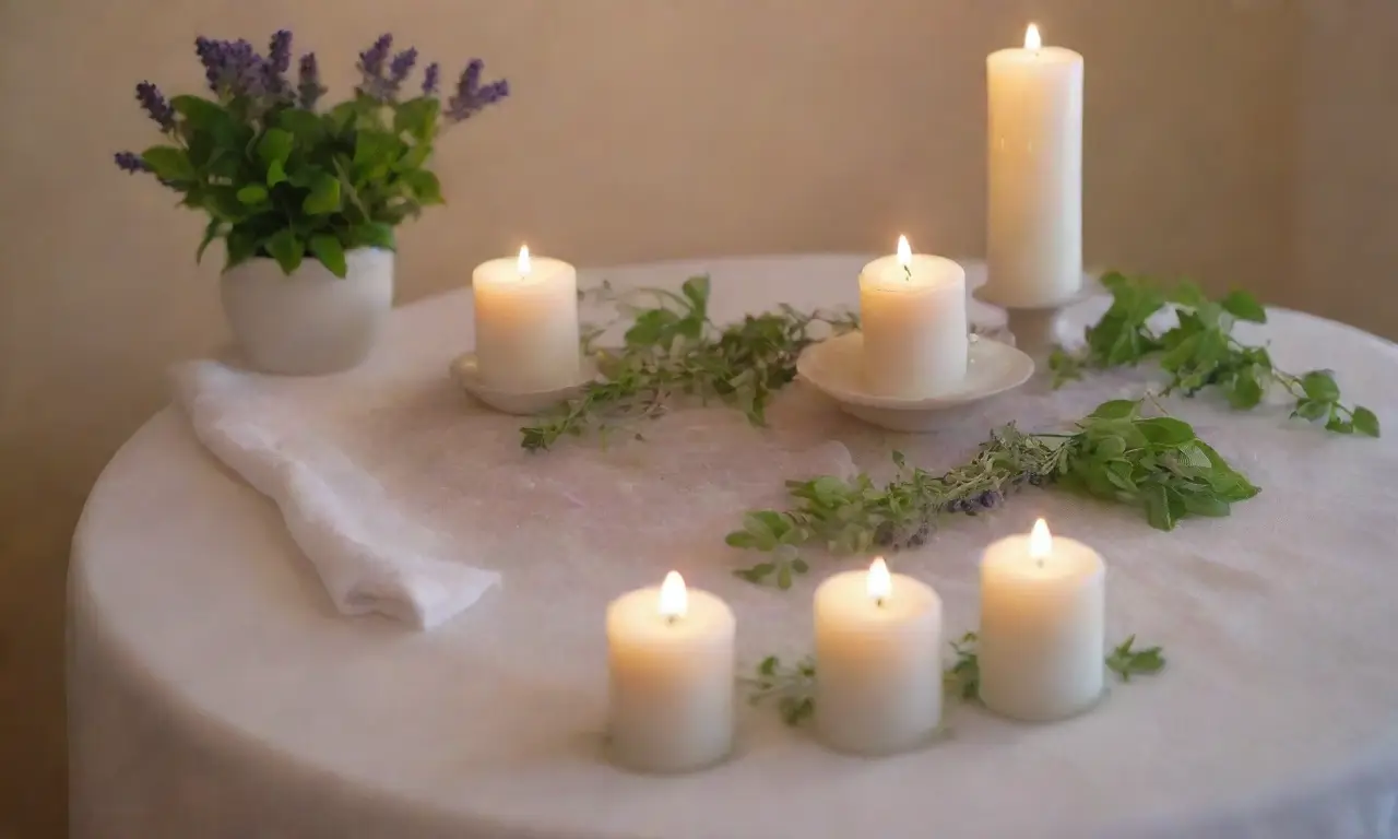 Un ambiente sereno y acogedor invita a la relajación con colores suaves, aromas agradables y música tranquila