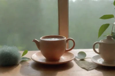 Un ambiente acogedor con té