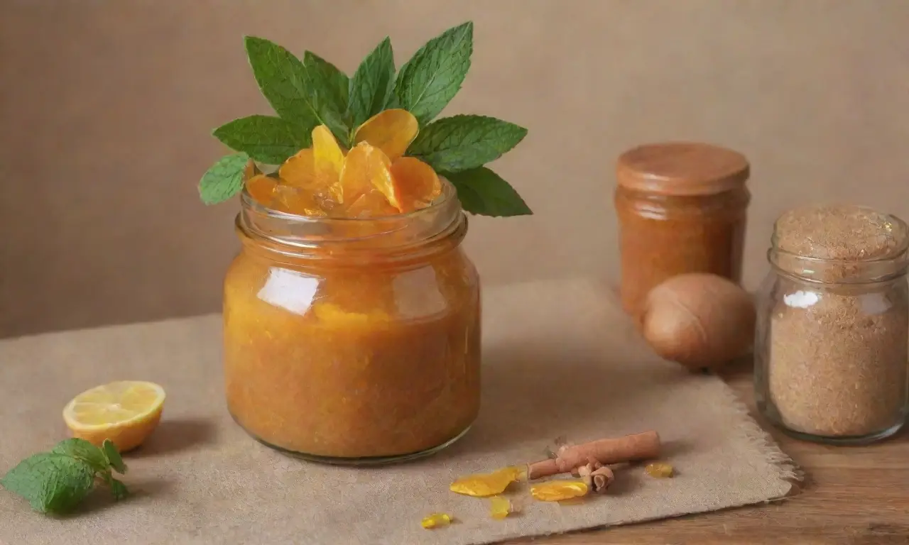 Un acogedor entorno de cocina lleno de colores vibrantes y aromas naturales