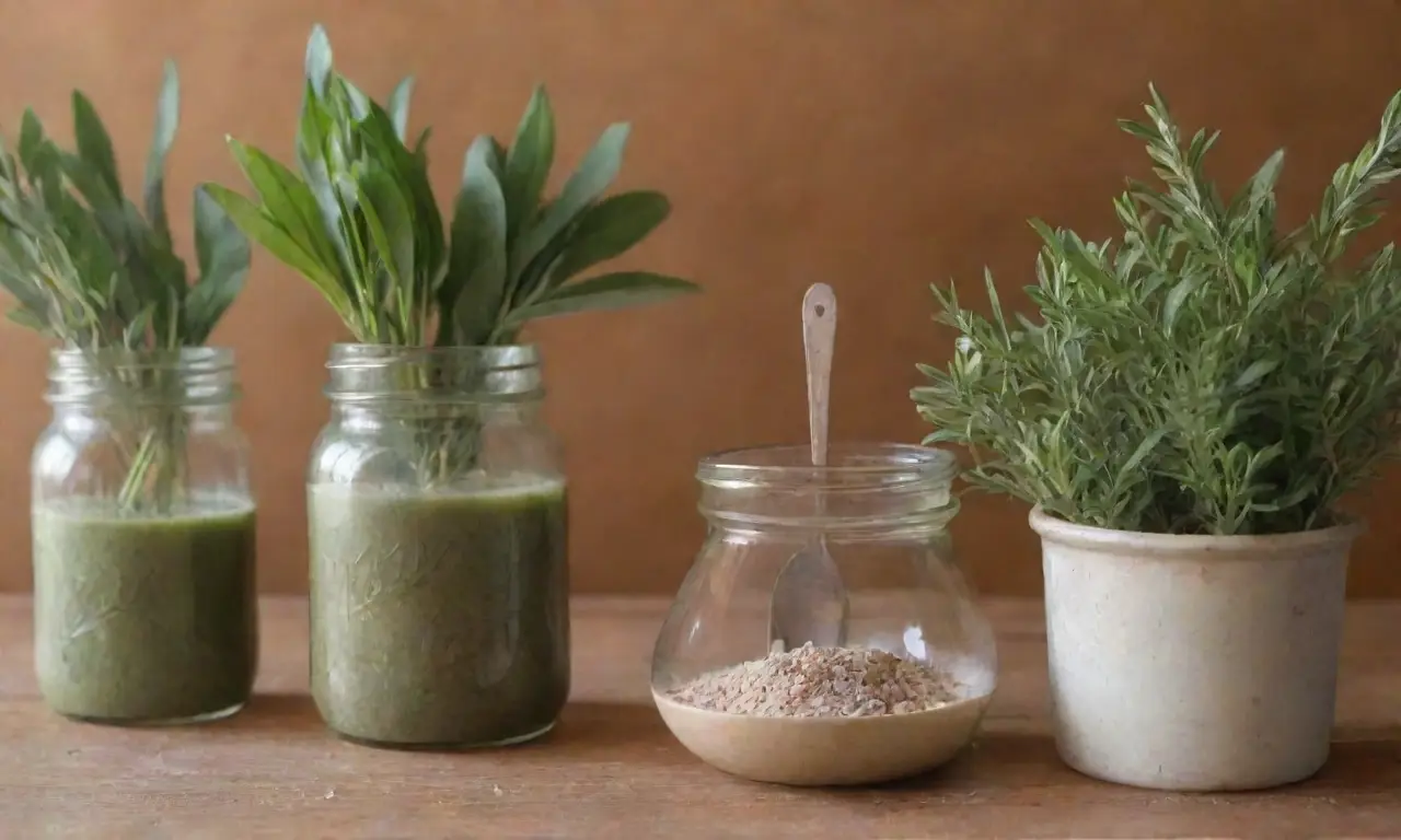 Un ambiente rústico y acogedor con hierbas frescas y aromas naturales