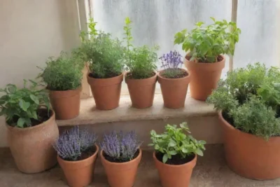 Un rincón acogedor lleno de plantas