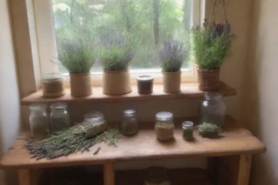 Una cocina acogedora llena de luz