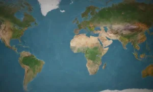 Mapa con indicadores de legalidad kavas destacados en varios países
