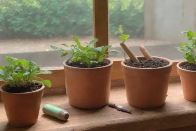 Un acogedor rincón de cocina con jengibre fresco
