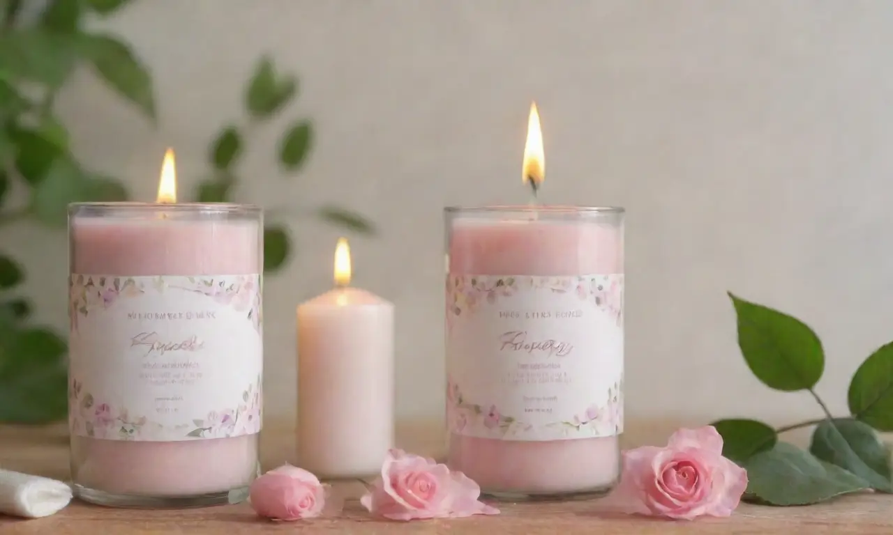 Ambiente sereno de spa con extractos de rosa, luz suave y decoración natural