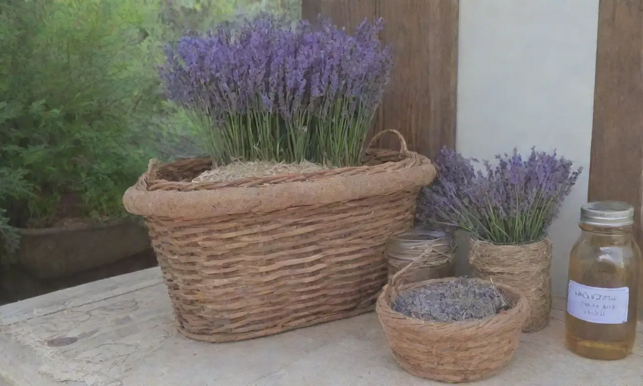 Un idílico jardín de lavanda en plena floración