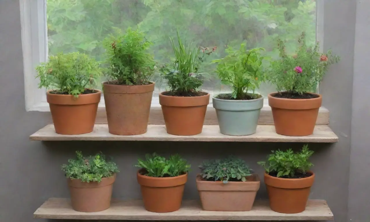 Un acogedor rincón lleno de plantas vibrantes y luz natural