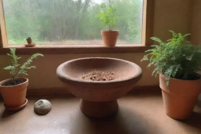Una habitación rústica y tranquila