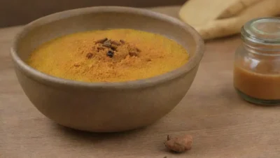 Un ambiente acogedor con cúrcuma
