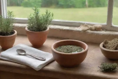 Un ambiente acogedor y rústico con ingredientes naturales y aromas de hierbas