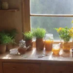 Cómo preparar tés utilizando plantas que se extraen aceites