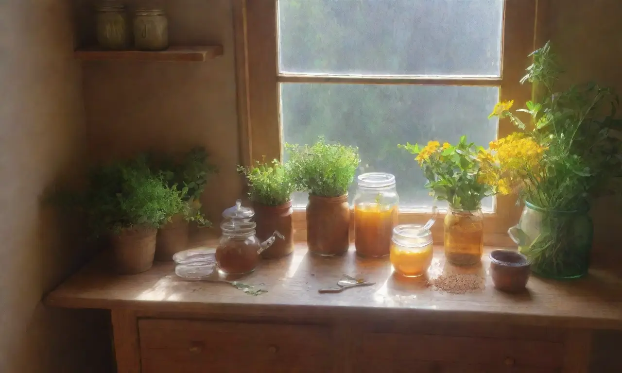 Una cocina serena con luz solar