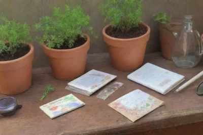 Un rincón acogedor lleno de plantas