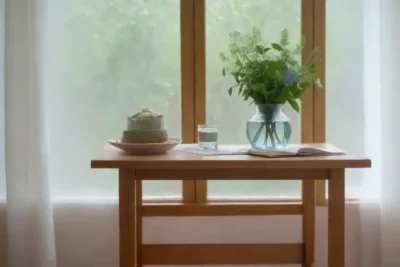 Una habitación serena y acogedora