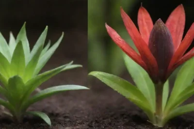 Comparación lado a lado de Pimpinela y otras plantas