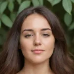 Hojas de eucalipto y aceite esencial junto al cabello sano y brillante.